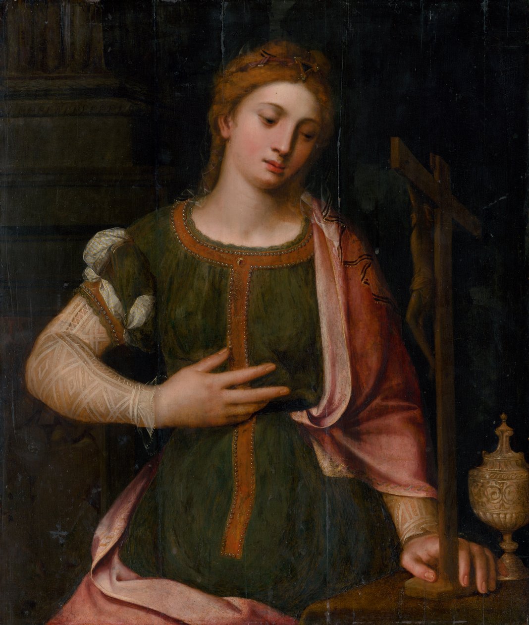 Anklagende Maria Magdalena av Unbekannt