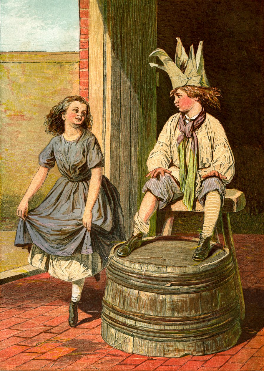 Penny Royal og Columbine, 1866-1895 av Unbekannt