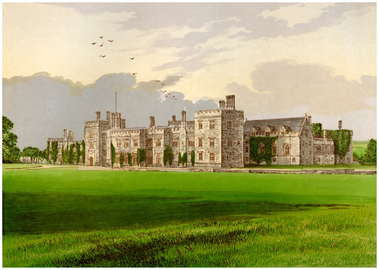 Penshurst Castle, Kent, Lord de LIsle og Dudley, c1880 av Unbekannt