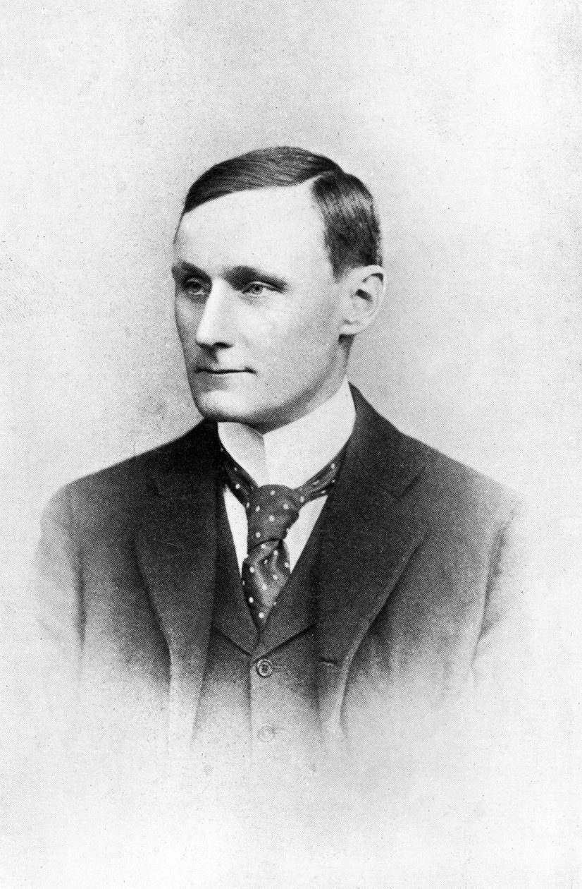 Percy Sinclair Pilcher, engelsk designer og seilflyfartøy, ca 1895 av Unbekannt