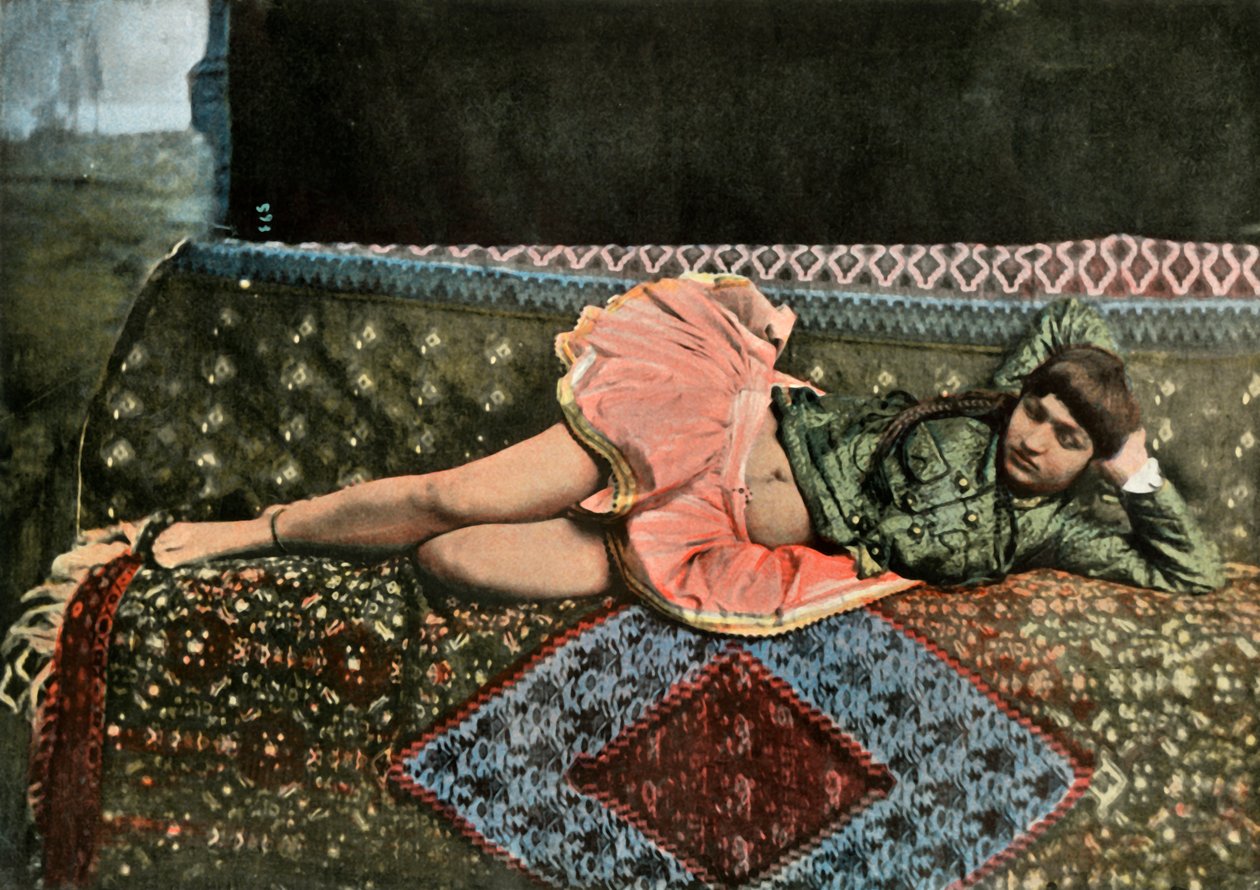 Persane Dans Le Harem, persisk i Harem, 1900. av Unbekannt
