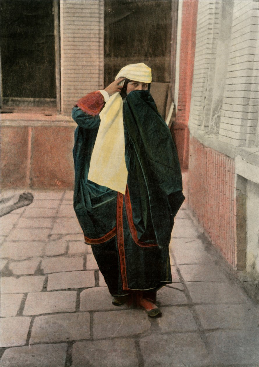 Persane En Costume De Ville, persisk i bykjole, 1900. av Unbekannt