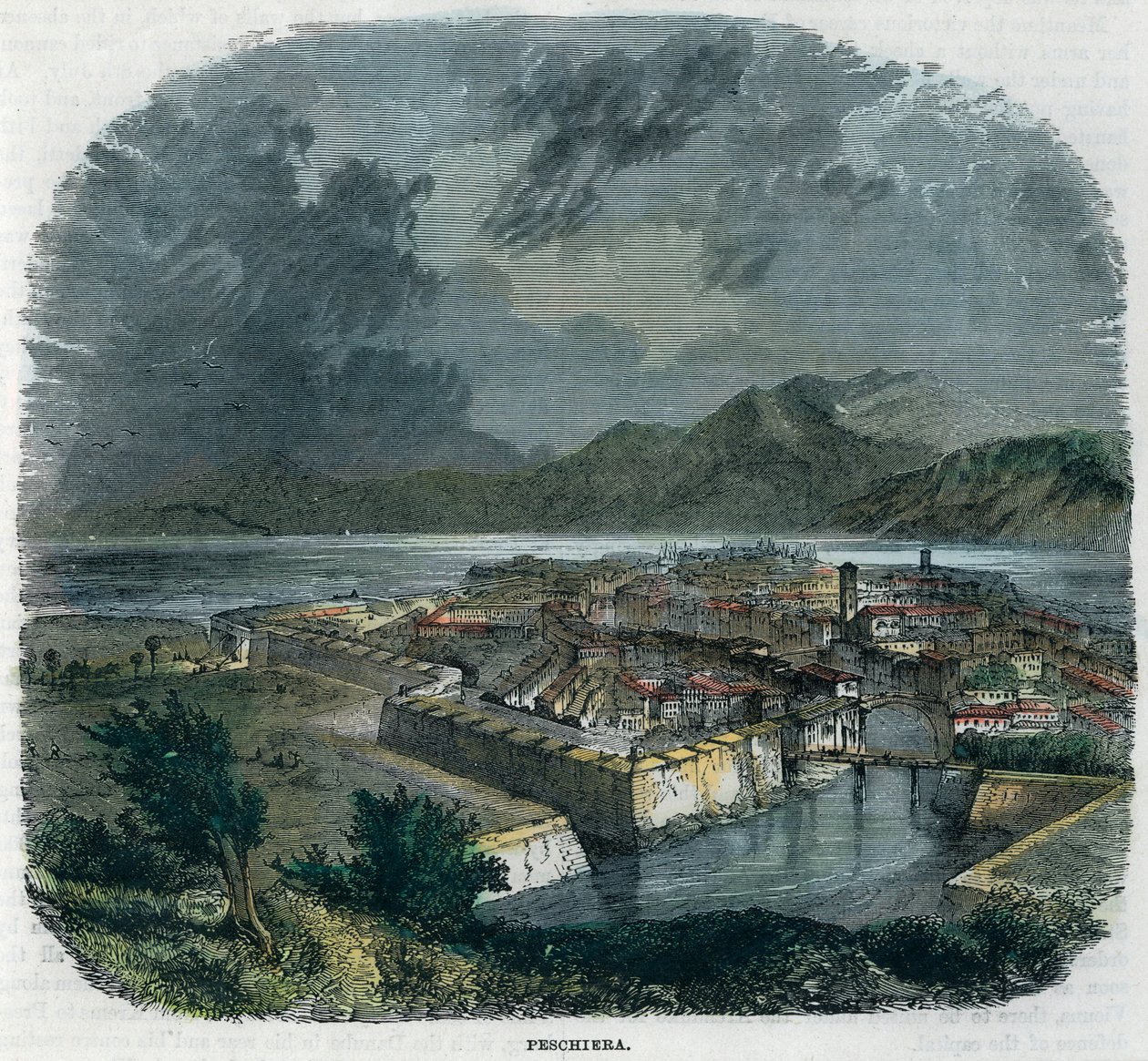 Peschiera del Garda, Italia, c1875 av Unbekannt