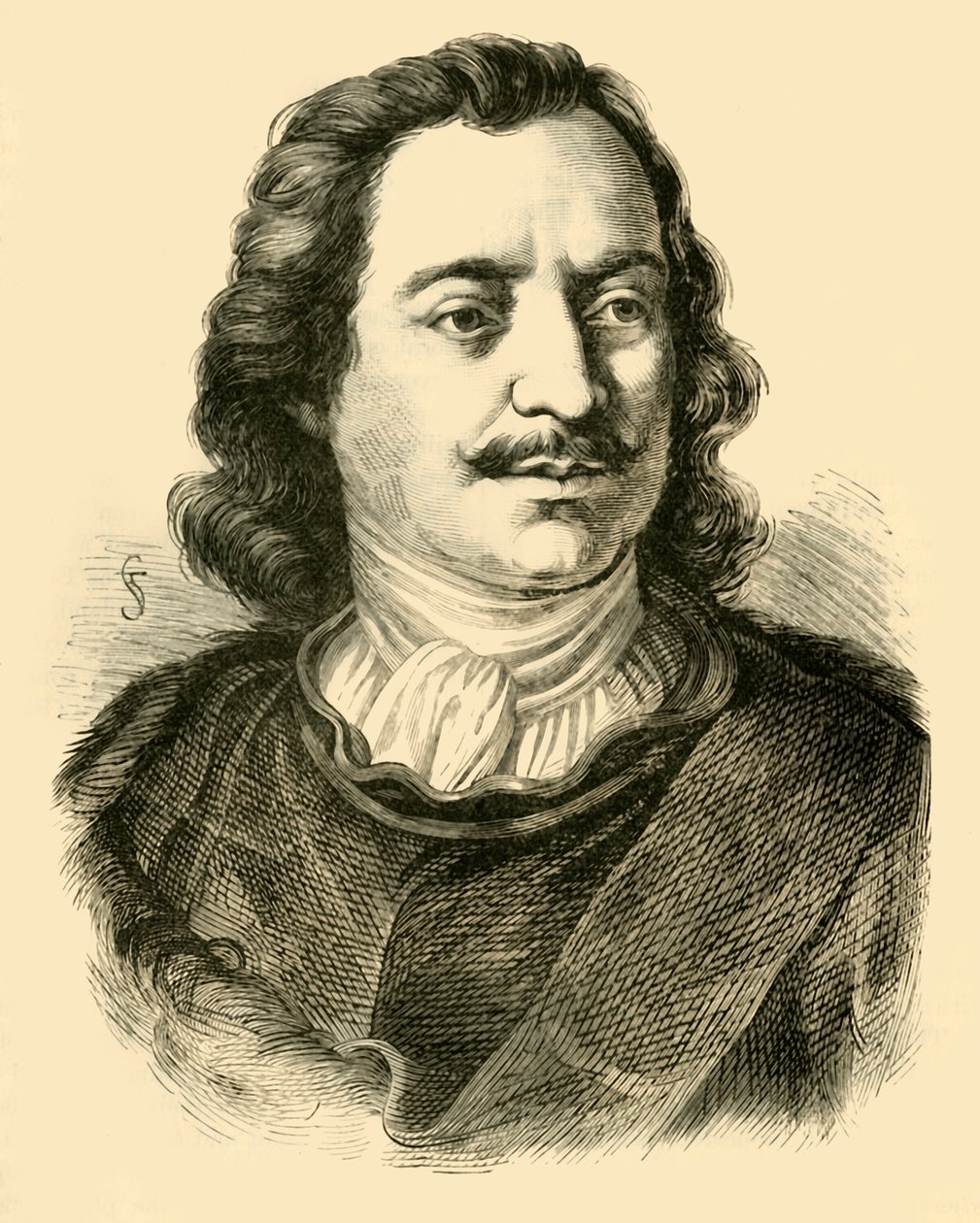 Peter den store, c1710-1720, 1890. av Unbekannt