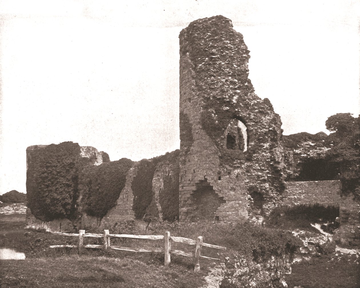 Pevensey Castle, Sussex, 1894. av Unbekannt