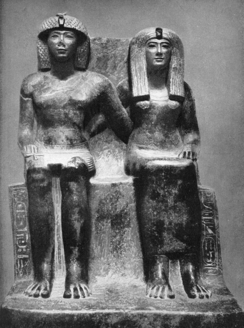 Farao Thutmose IV og hans dronning, 1933-1934 av Unbekannt