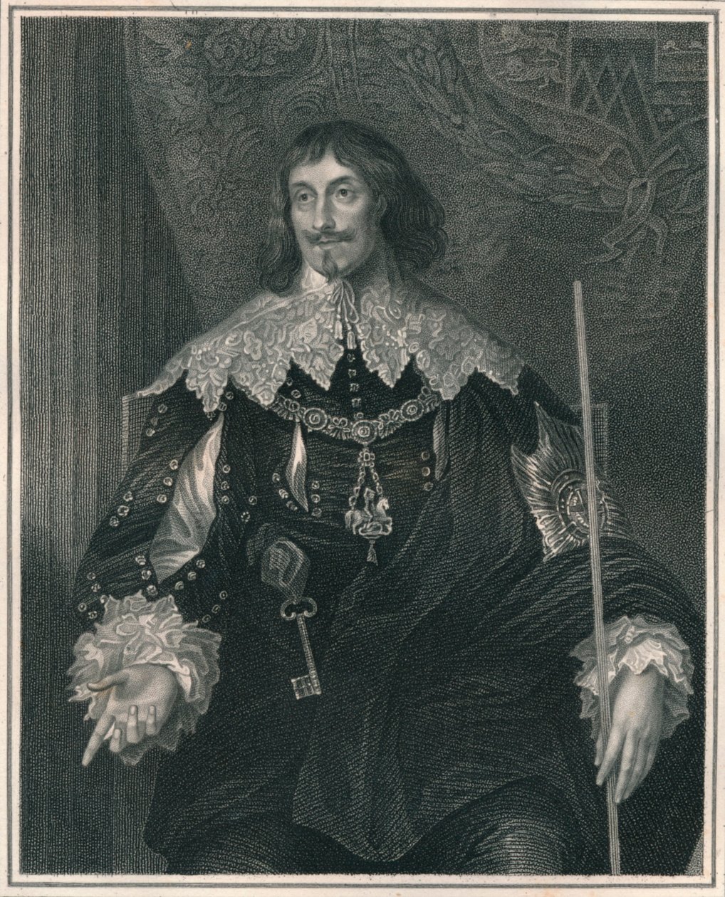 Philip Herbert, jarl av Pembroke og Montgomery, ca 1630-tallet, tidlig på midten av 1800-tallet. av Unbekannt