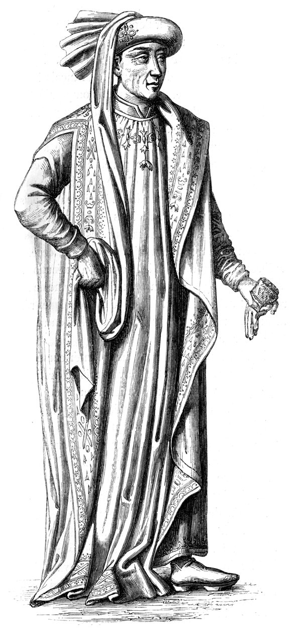 Filip den gode 1396-1467, hertug av Burgund, 1400-tallet 1849 av Unbekannt