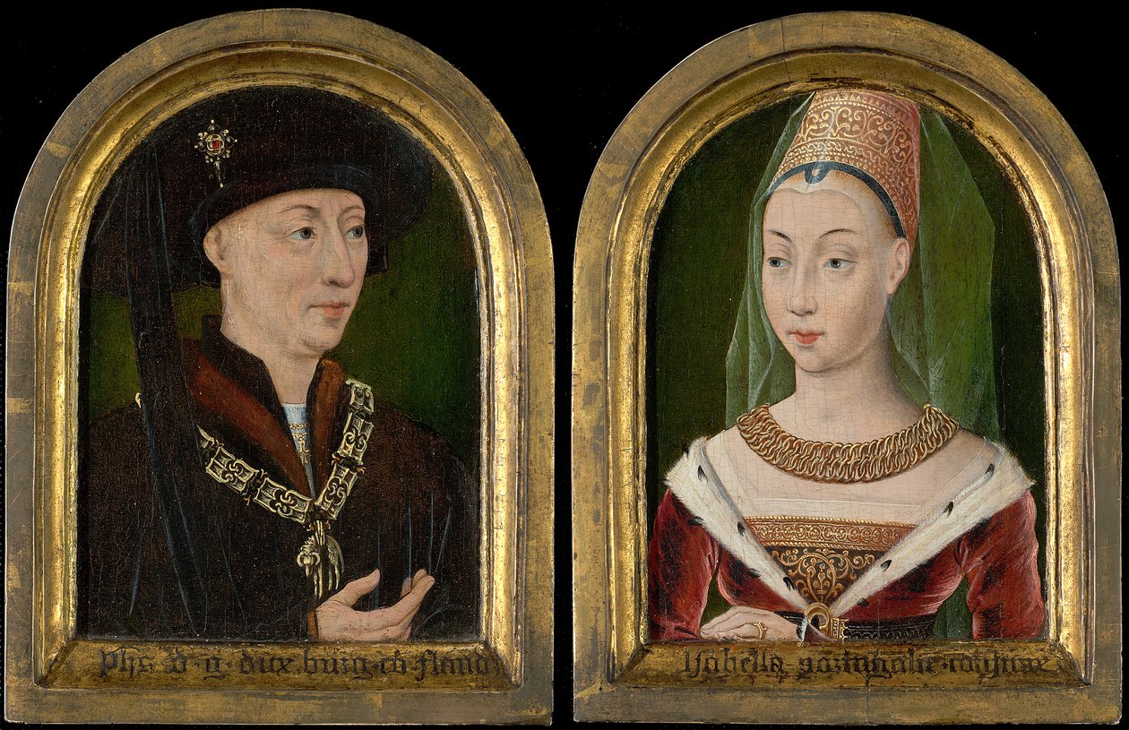 Filip den gode, hertug av Burgund, Isabelle av Bourbon, ca. 152030. av Unbekannt