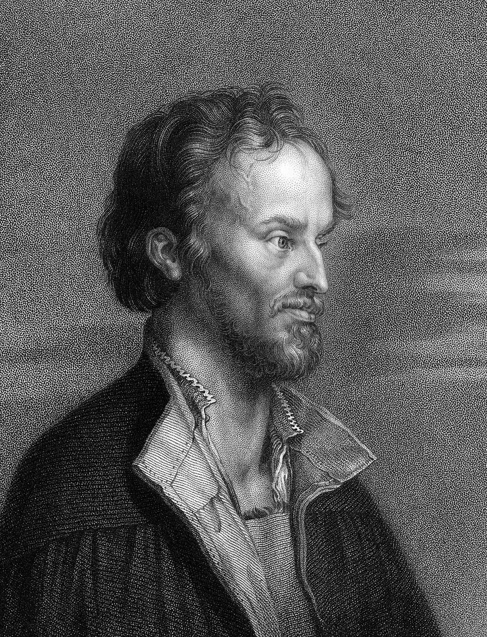 Philipp Melanchthon , tysk protestantisk reformator fra 1500-tallet, 1836. av Unbekannt