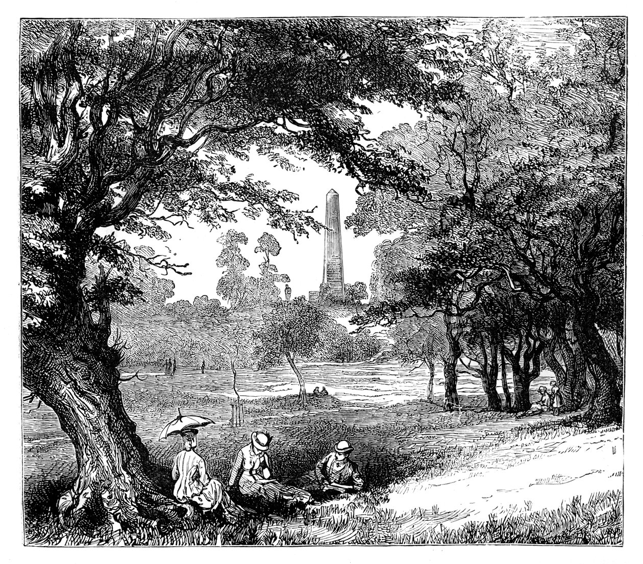 Phoenix Park, Dublin, c1888 av Unbekannt