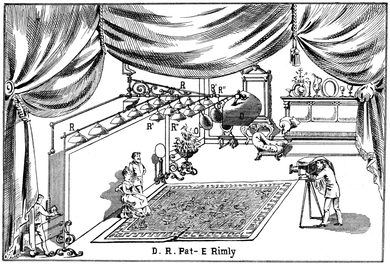 Photographers studio, c1895 av Unbekannt