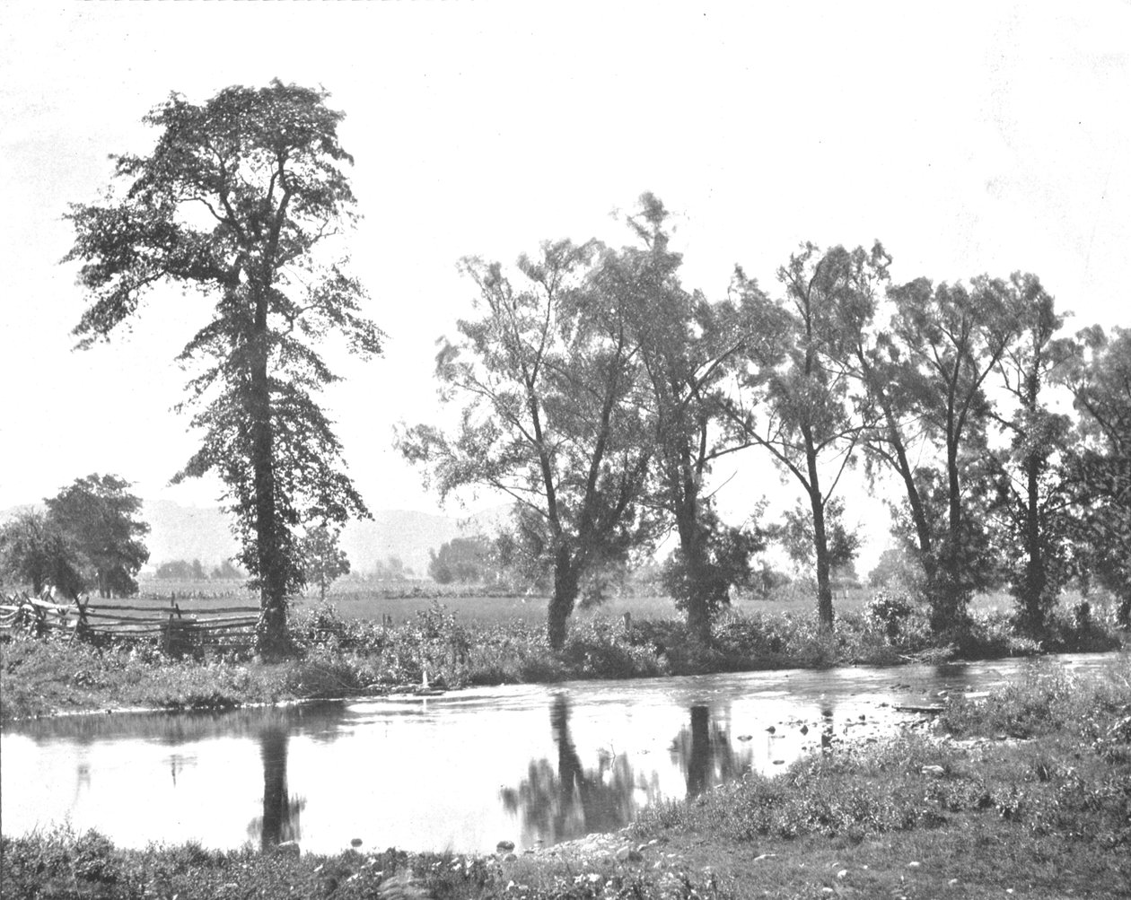 Pittoresk utsikt nær Schooleys Mount, New Jersey, USA, c1900. av Unbekannt