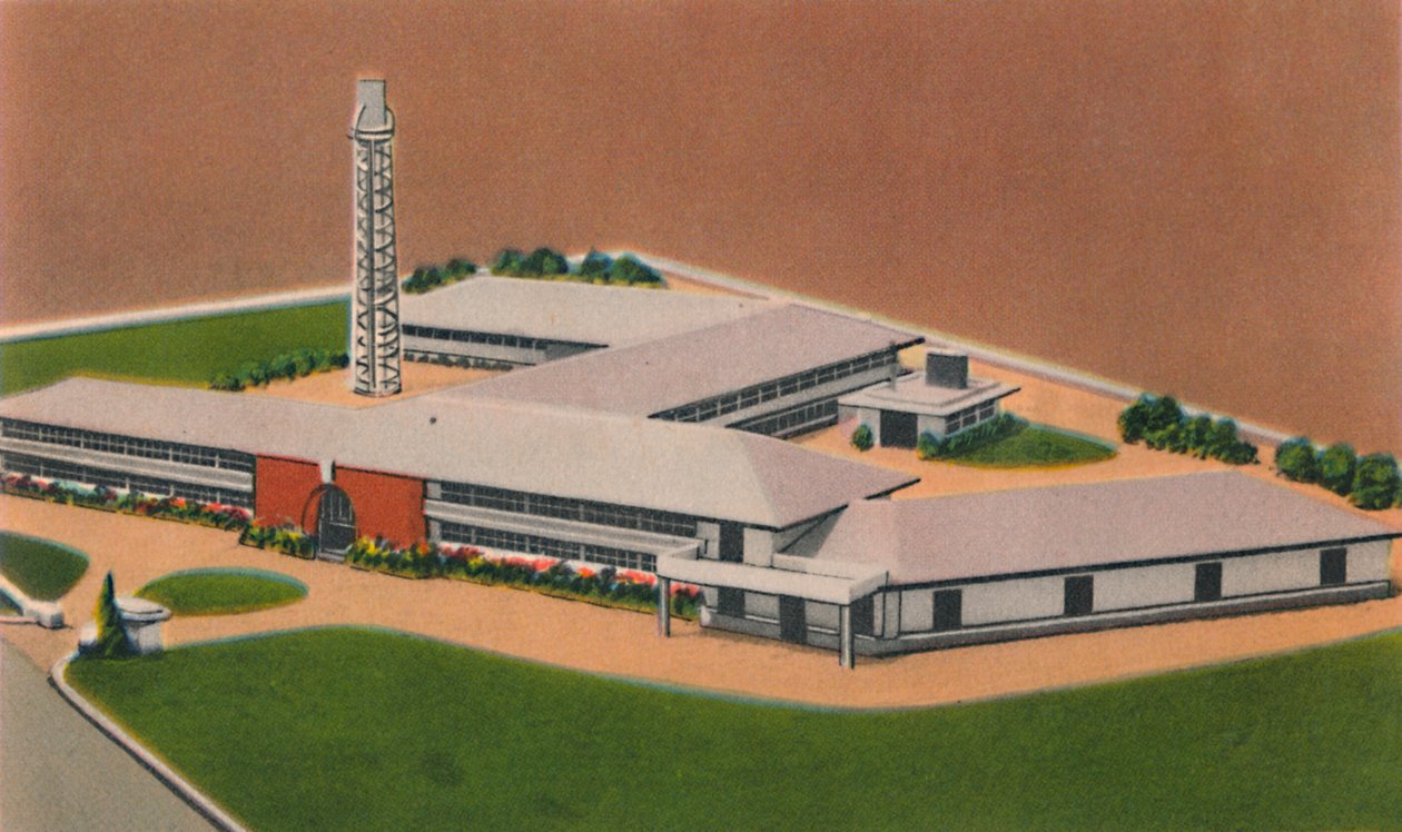 Pielroja sigarettfabrikk, Colombian Tobacco Co. Inc., Barranquilla, c1940-tallet av Unbekannt