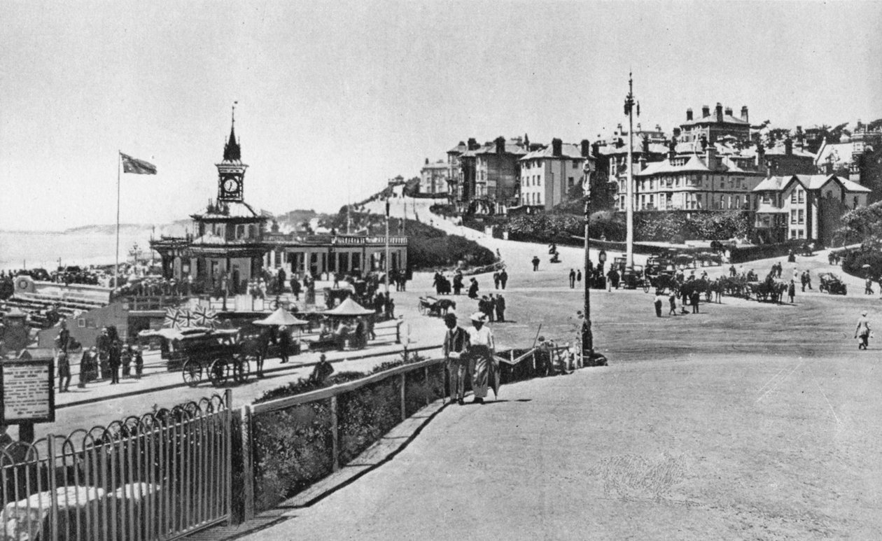 Pier Approach, ser vestover, Bournemouth, Dorset, c1910-tallet av Unbekannt