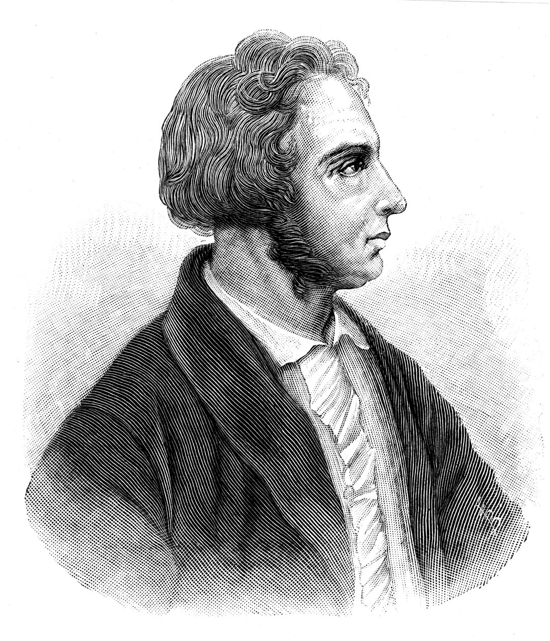 Pierre-Simon Ballanche 1776-1847, fransk sosial og religiøs filosof av Unbekannt