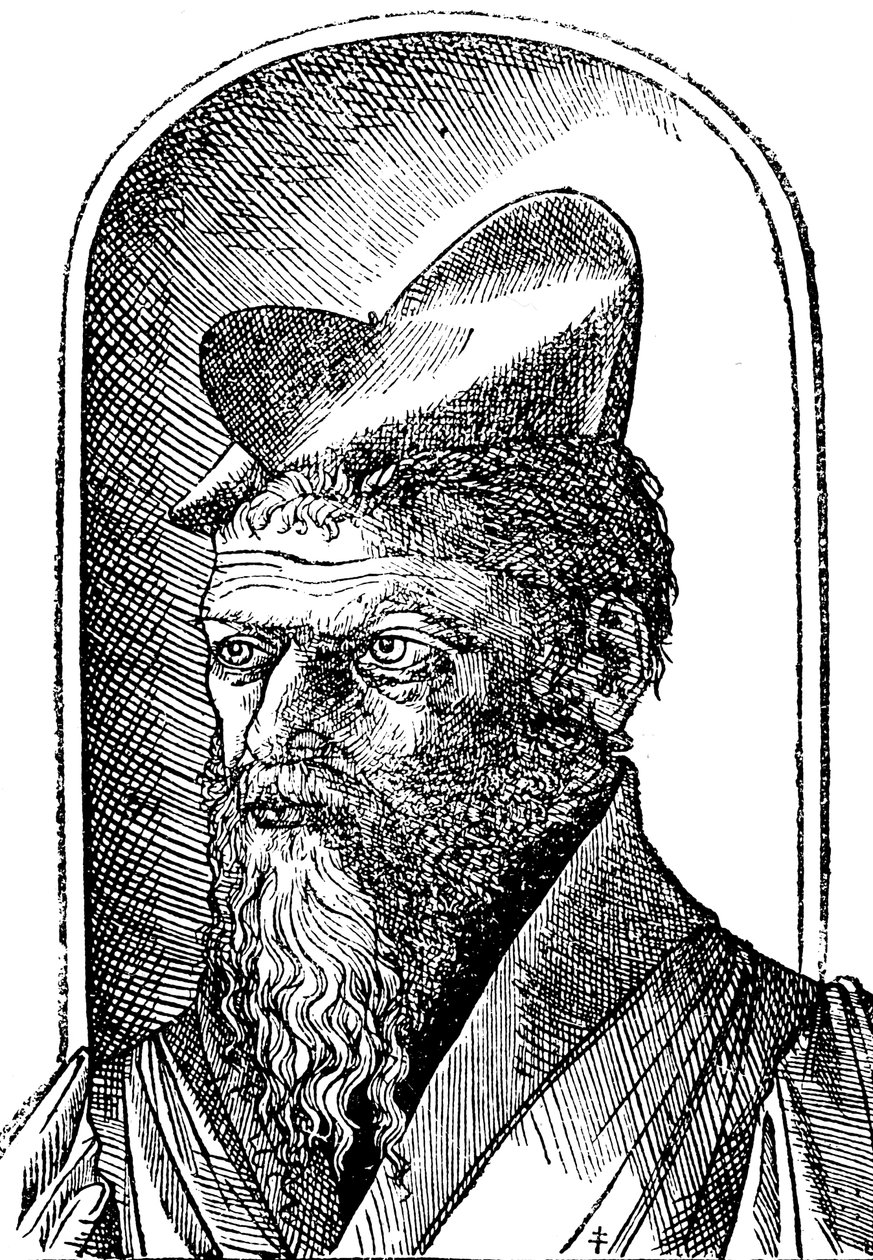 Pierre Belon 1517-1564 fransk naturforsker, 1553 av Unbekannt