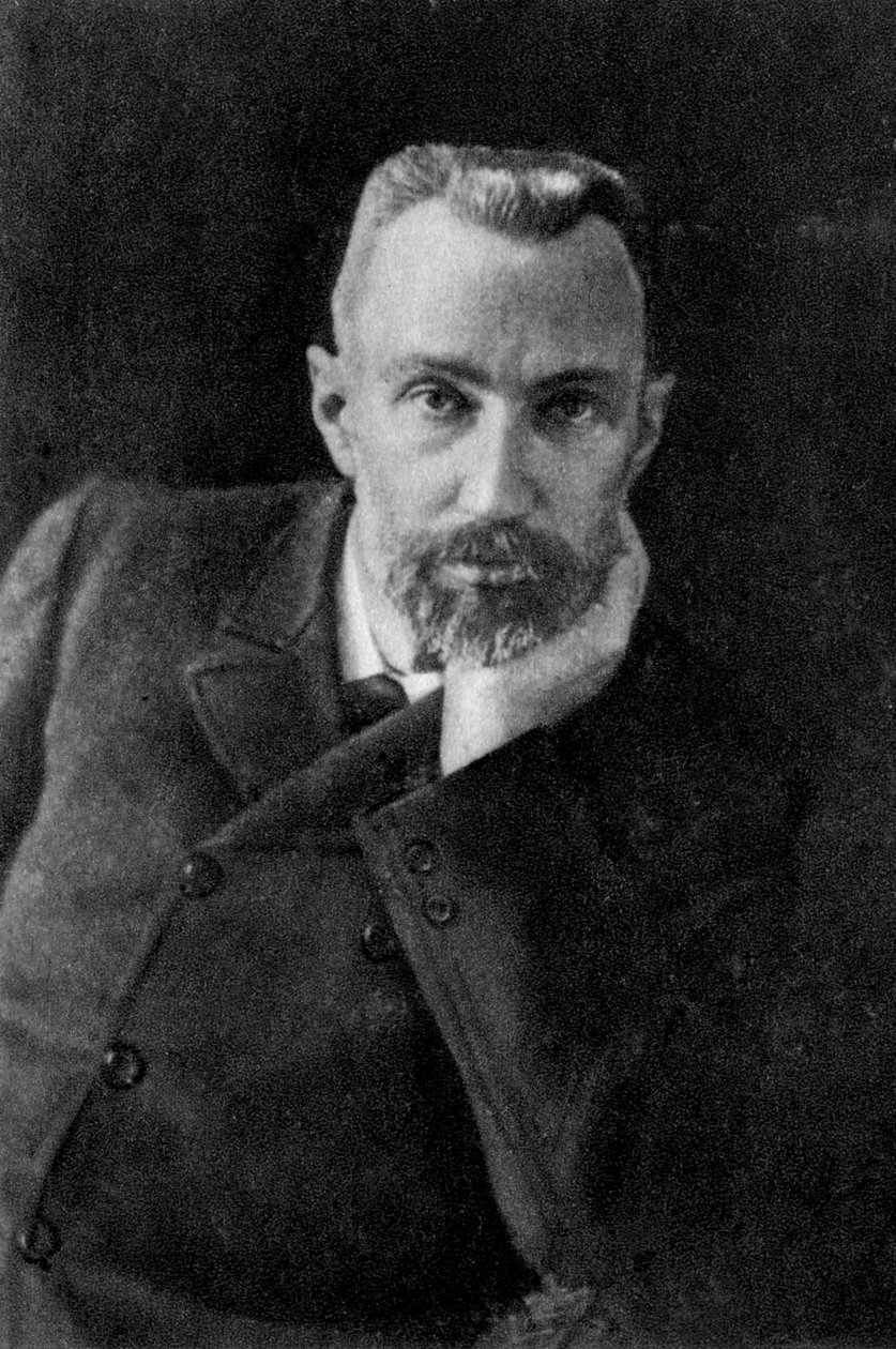 Pierre Curie , fransk kjemiker og fysiker, 1899 av Unbekannt