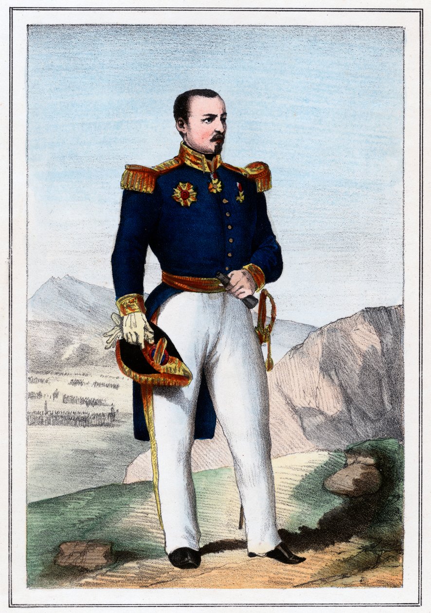 Pierre Francois Joseph Bosquet , fransk soldat, 1857 av Unbekannt