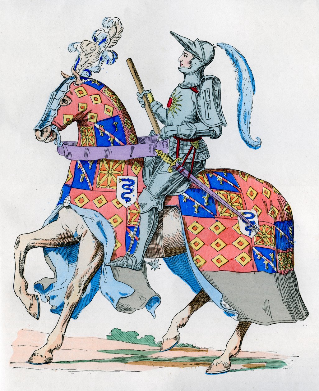 Pierre de Rohan, marskalk av Frankrike, 1475 1882-1884 av Unbekannt