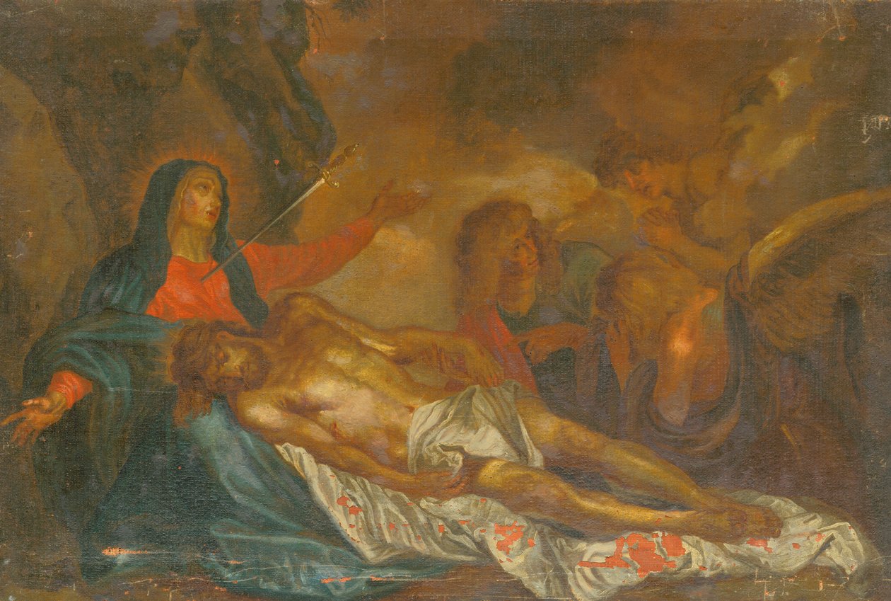 Pietà - Sorgenes mor av Unbekannt