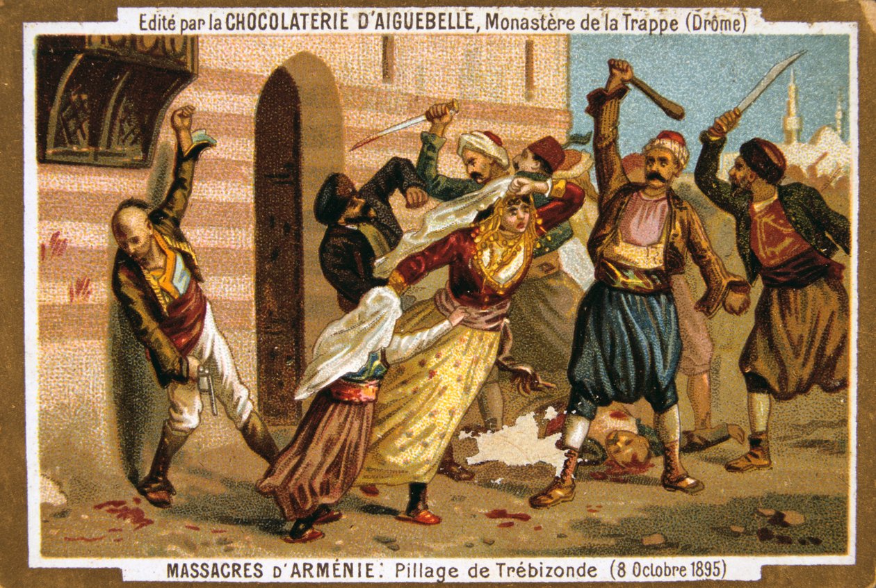 Plyndring av Trebizond, 8. oktober 1895 av Unbekannt