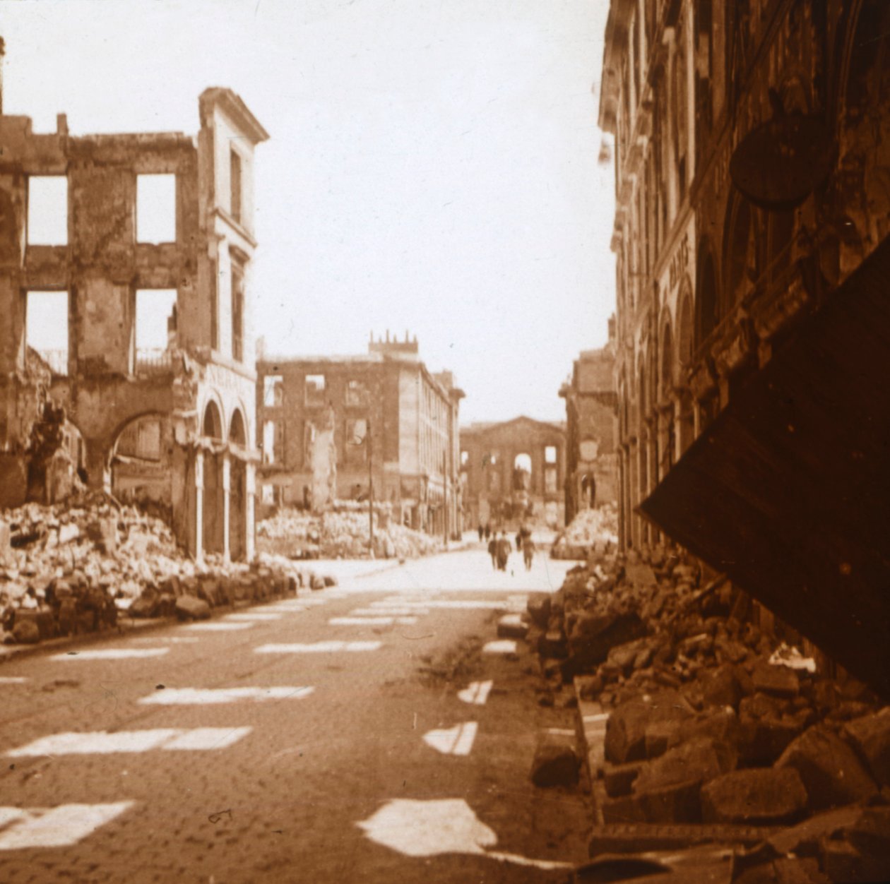Place Royal, Reims, Nord-Frankrike, c1914-c1918 av Unbekannt