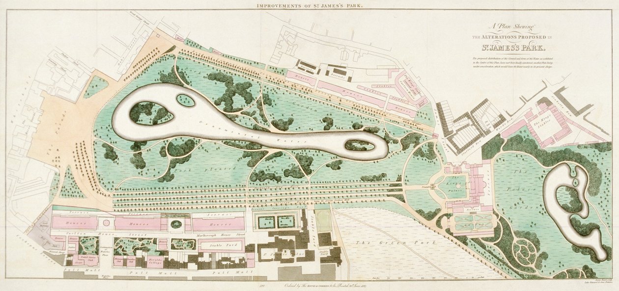 Plan over St James