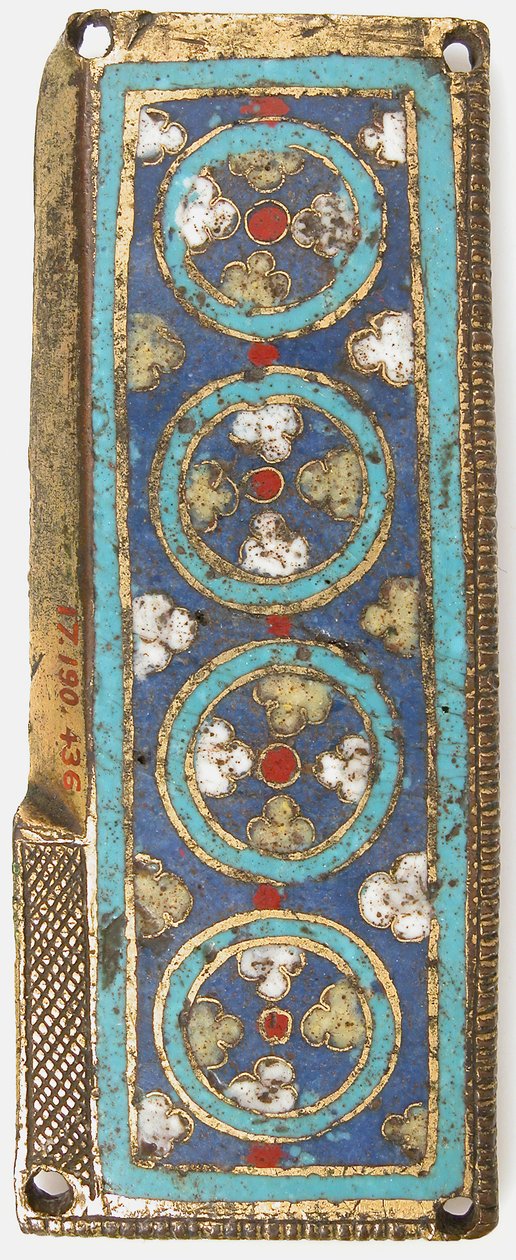 Plakett fra et relikvieskrin, tysk eller sør-nederlandsk, ca. 1175-1200. av Unbekannt