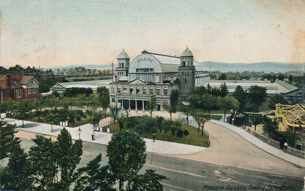 Pleasure Gardens Theatre, Folkestone, slutten av 1800-begynnelsen av 1900-tallet av Unbekannt