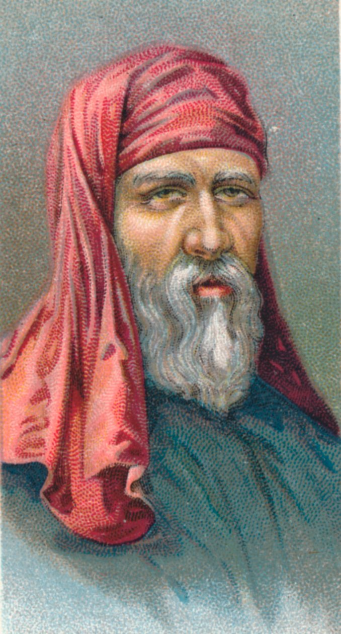 Plutarch c46-120 gresk historiker, biograf og essayist, 1924 av Unbekannt