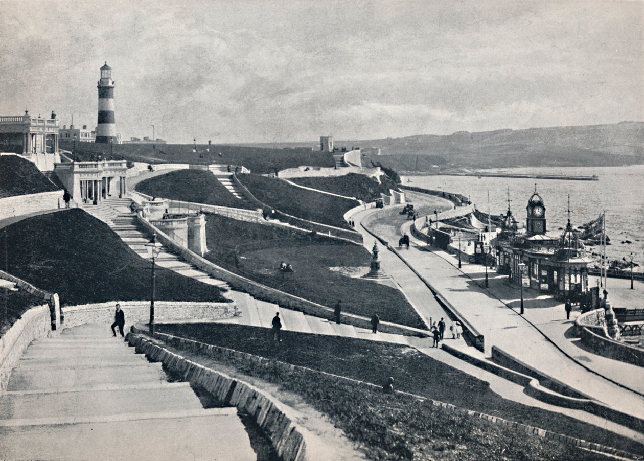 Plymouth - The Hoe, 1895 av Unbekannt
