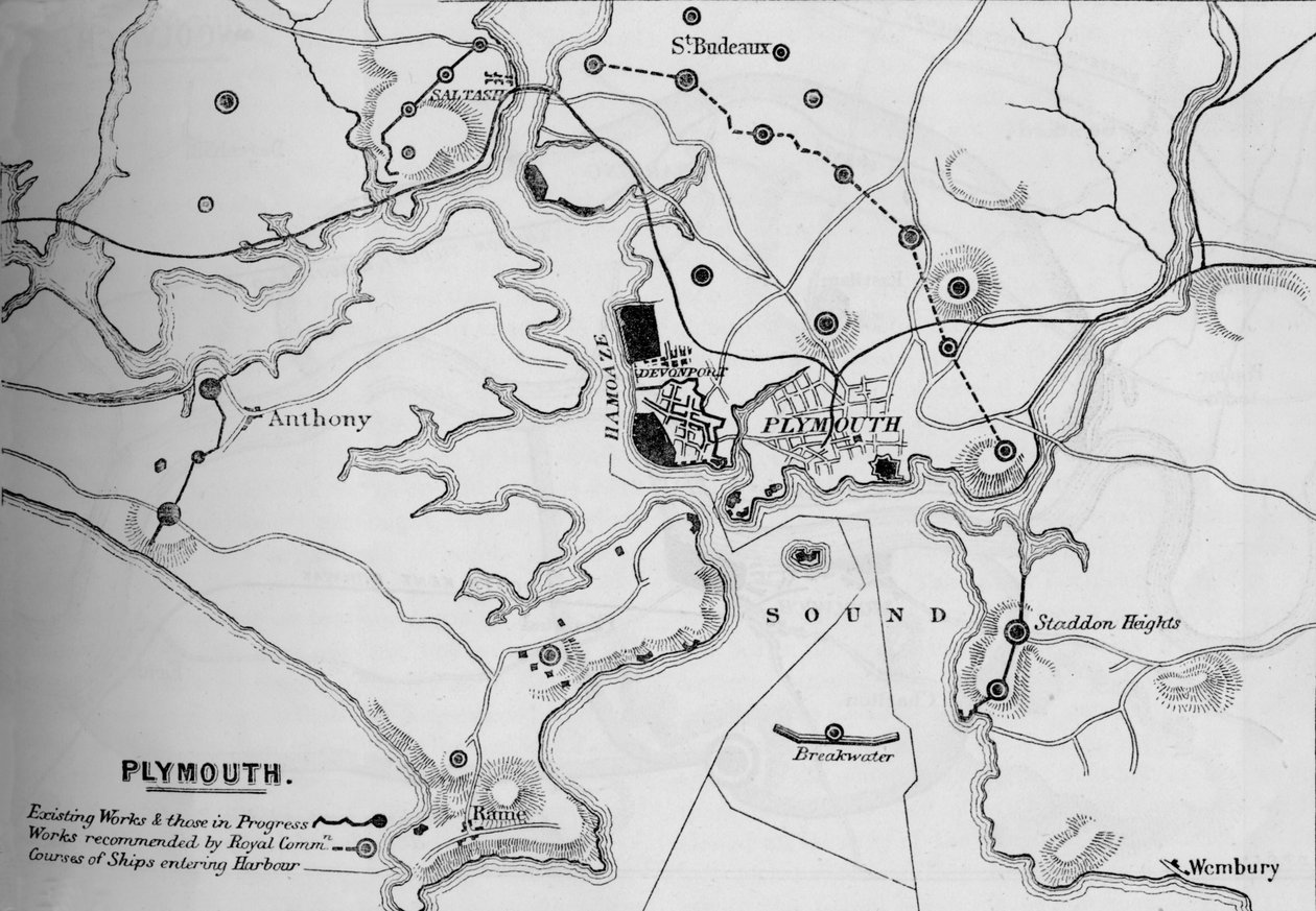 Plymouth, 1884 av Unbekannt