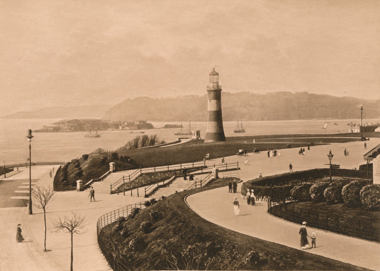 Plymouth Hoe and Sound and Mouth of the Tamar, 1902 av Unbekannt