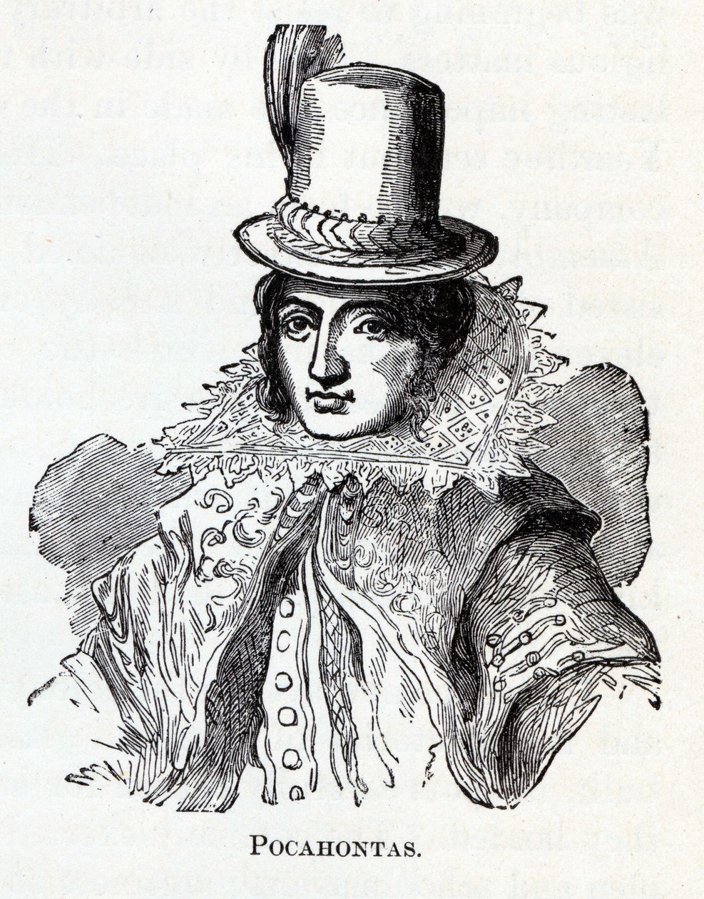 Pocahontas, 1882 av Unbekannt