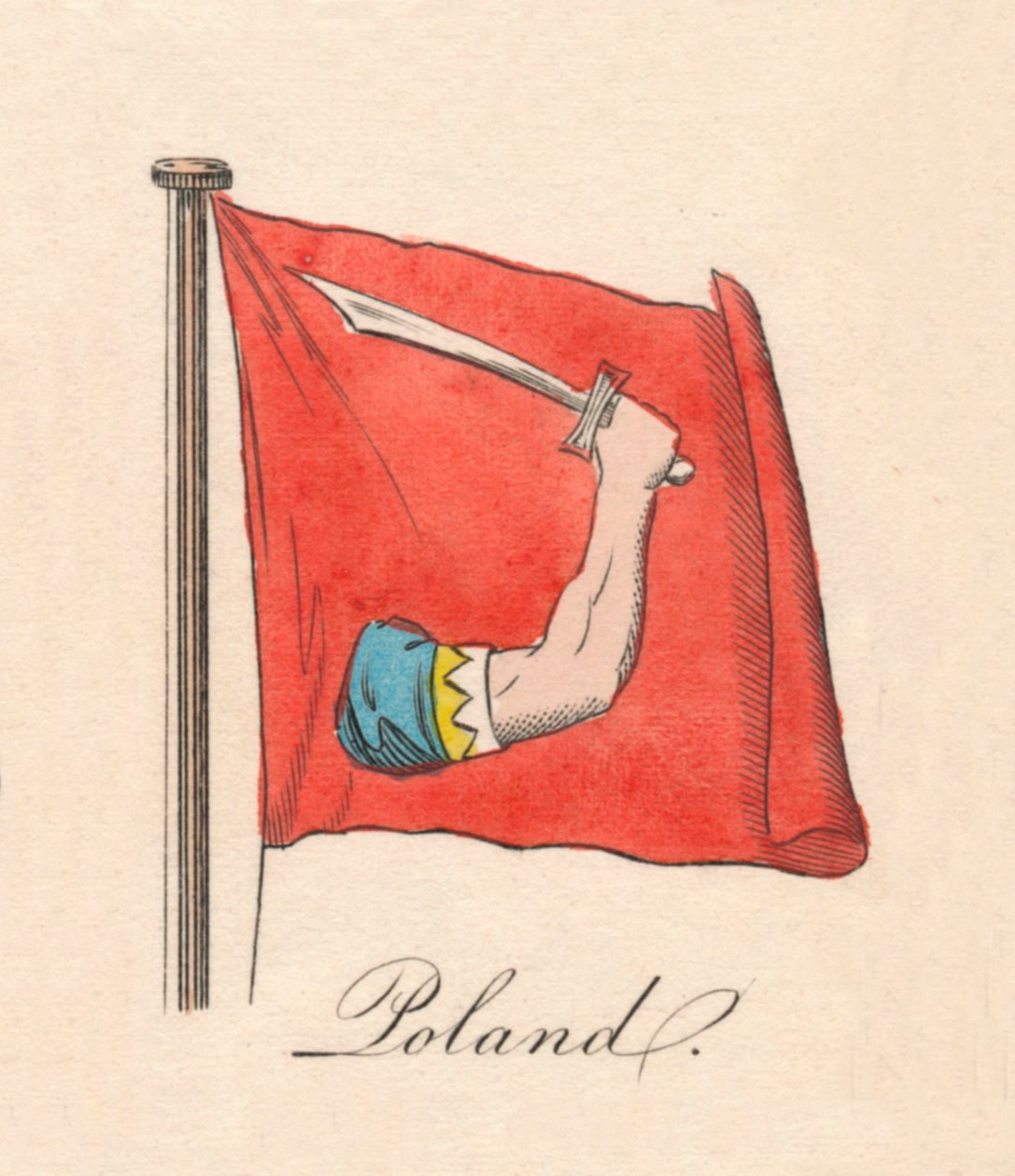 Polen, 1838 av Unbekannt