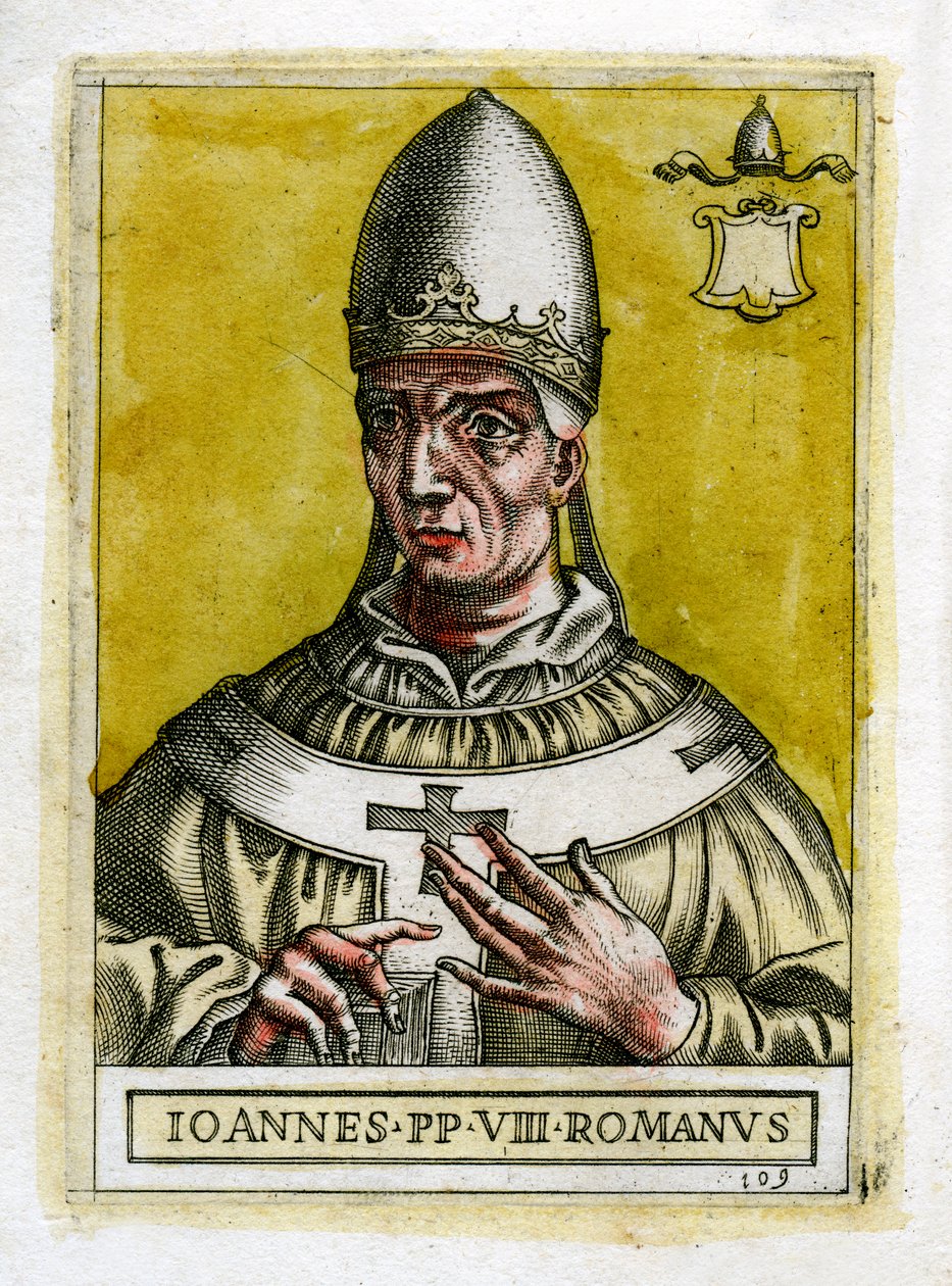 Pave Johannes VIII av Unbekannt