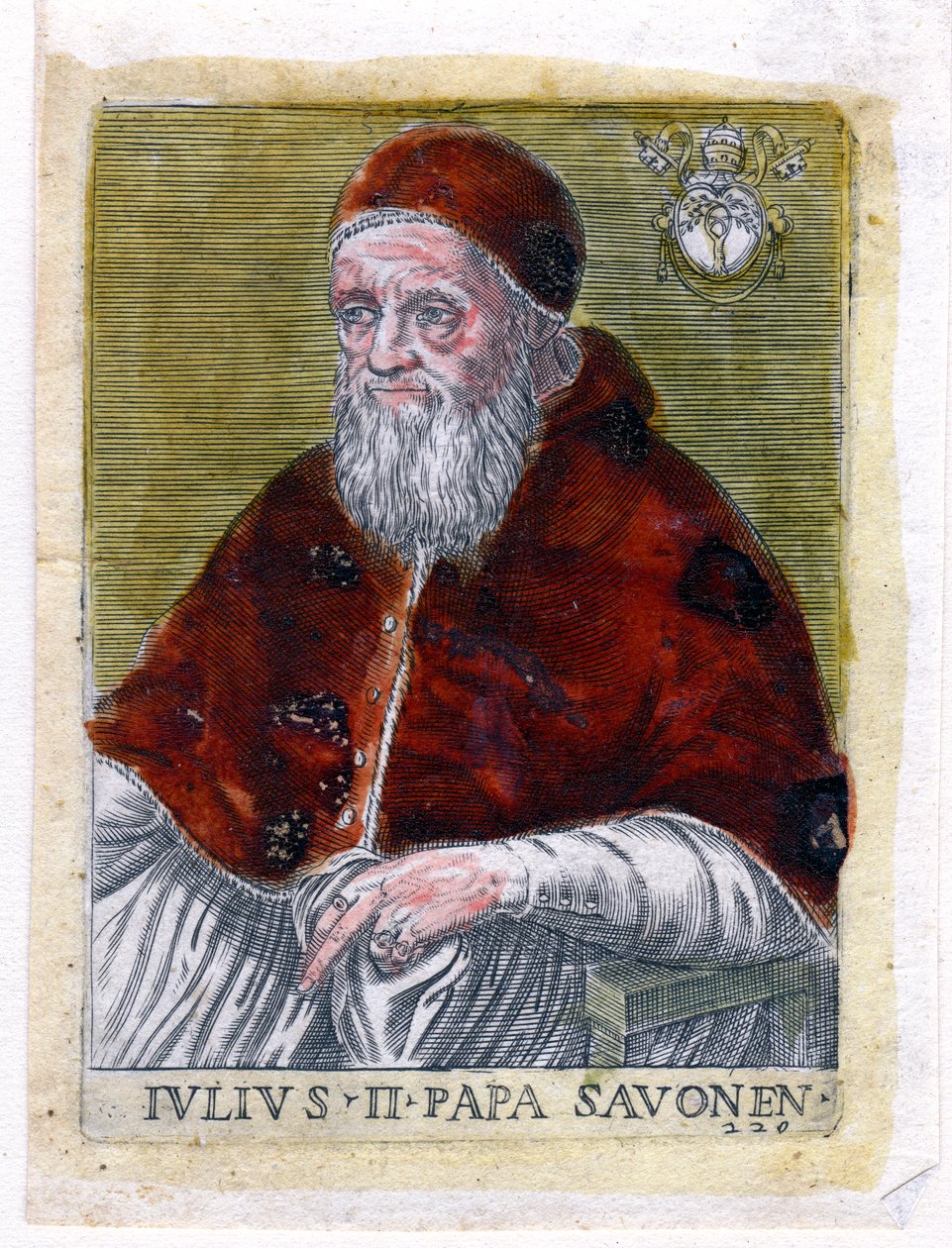 Pave Julius II av Unbekannt