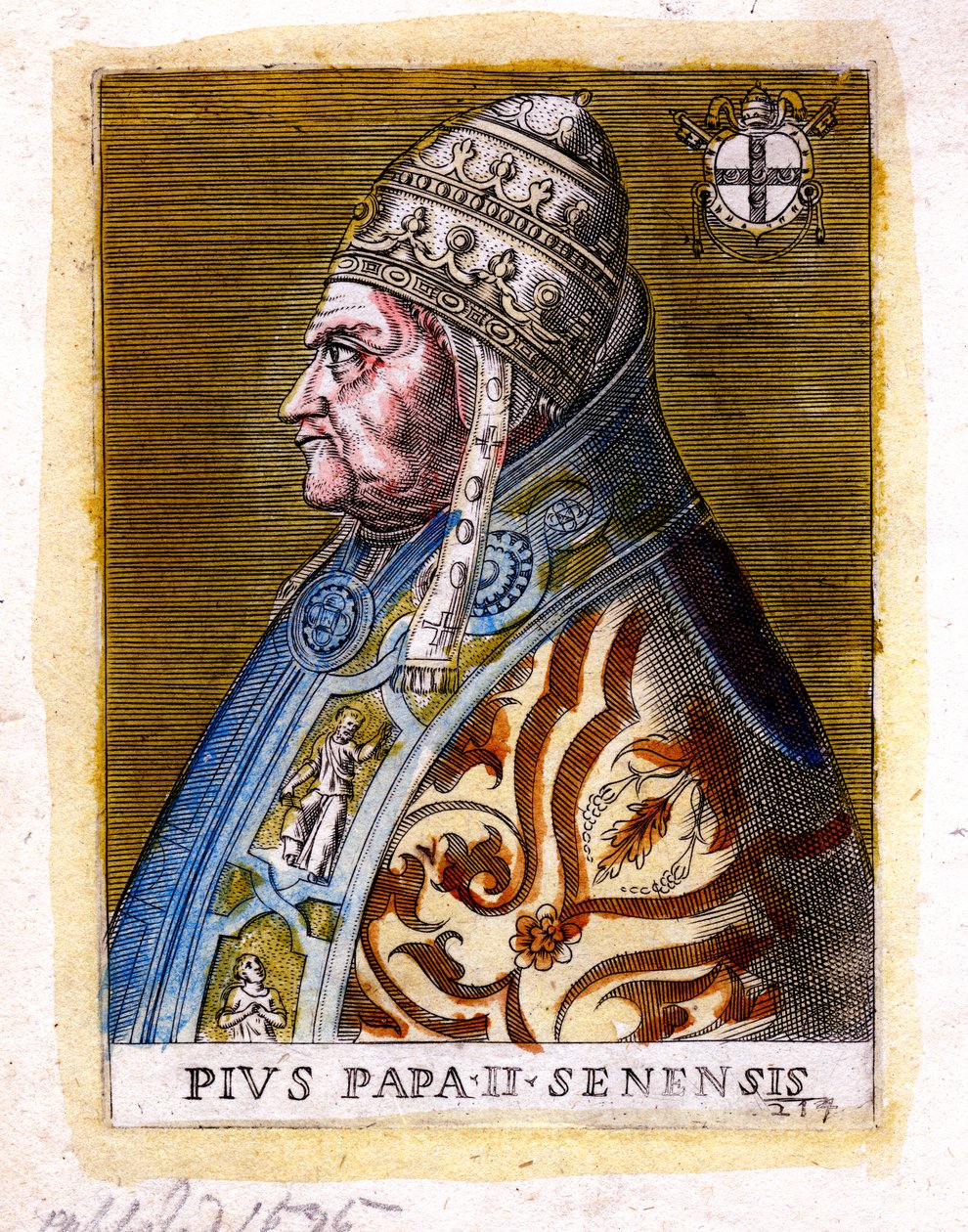 Pave Pius II, 1800-tallet av Unbekannt