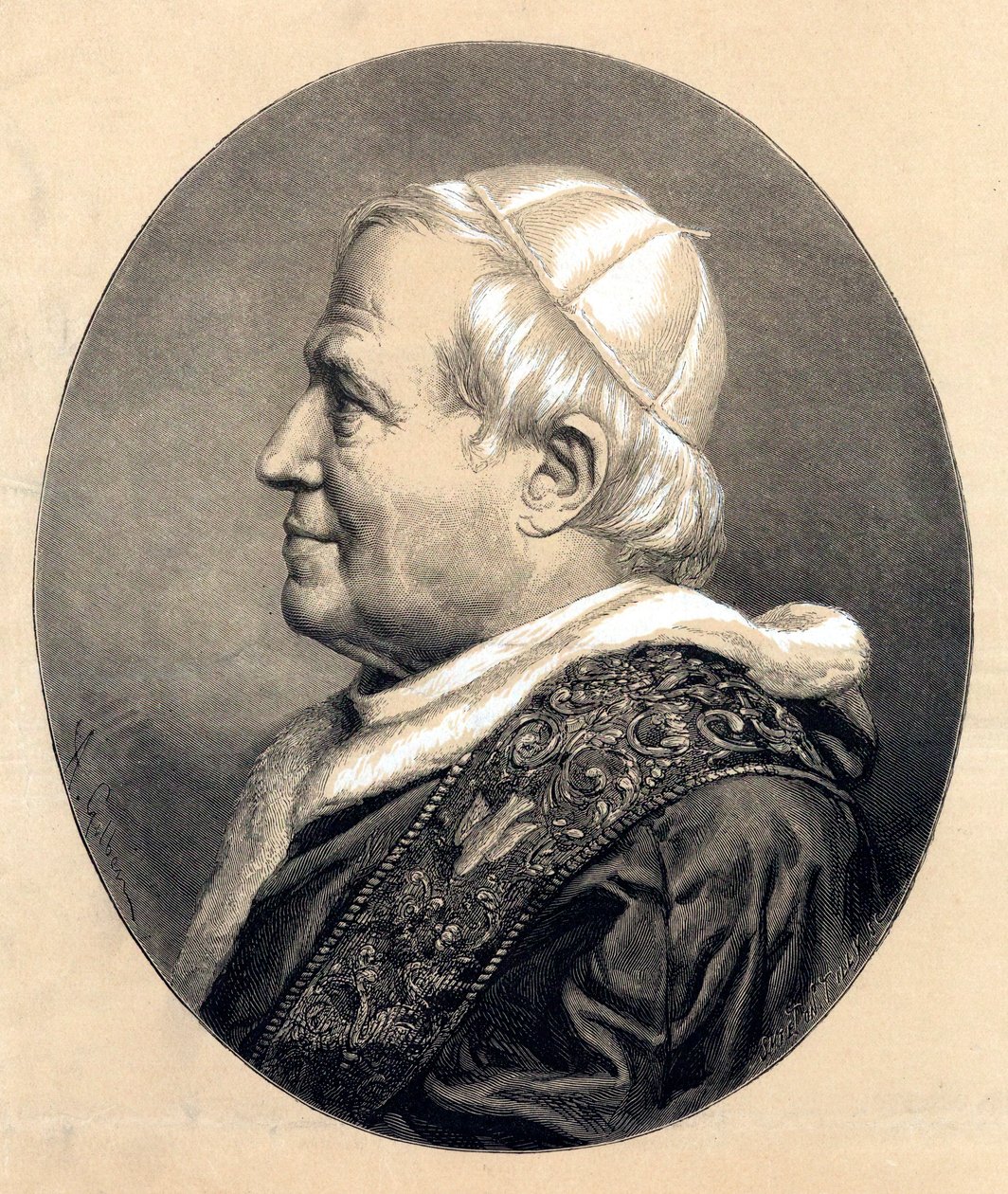 Pave Pius IX, 1846 av Unbekannt