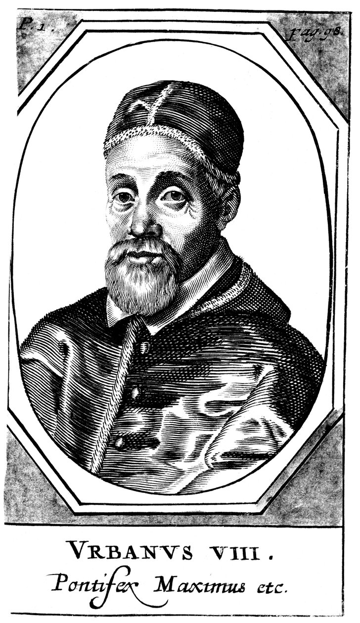 Pave Urban VIII 1568-1644 av Unbekannt