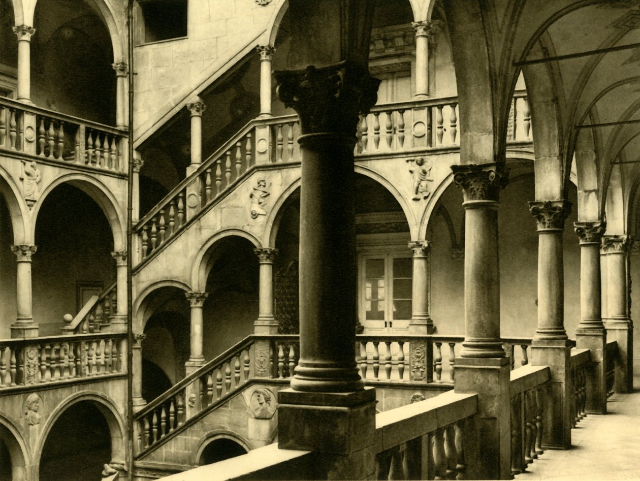 Porcia slott, Spittal an der Drau, Kärnten, Østerrike, c1935. av Unbekannt