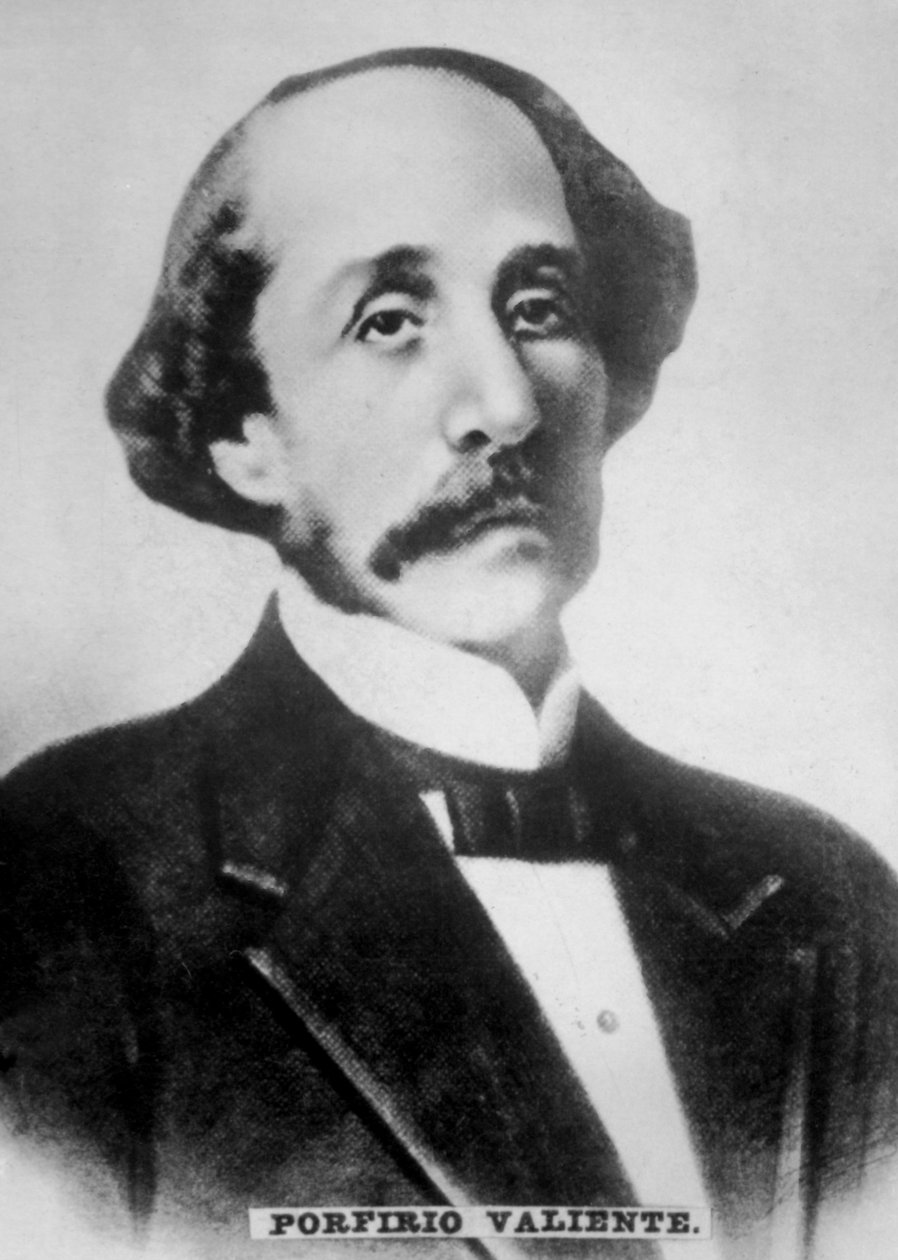 Porfirio Valiente de las Cuevas 1807-1870, politiker og cubansk patriot av Unbekannt