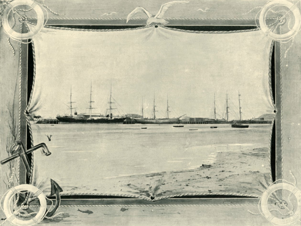 Port Augusta, Sør-Australia, 1901. av Unbekannt