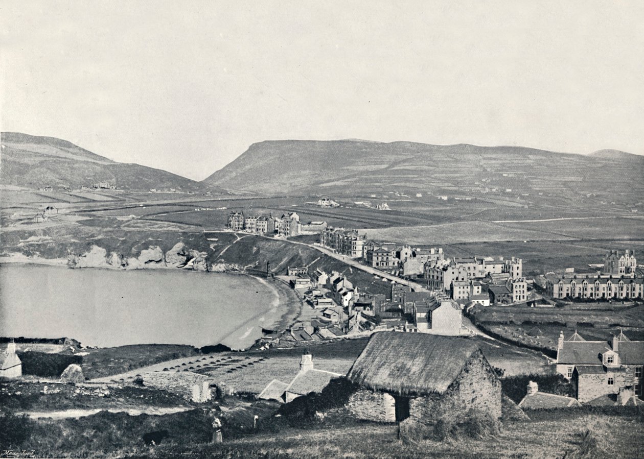 Port Erin - Panoramautsikt over byen og dens nærhet, 1895 av Unbekannt
