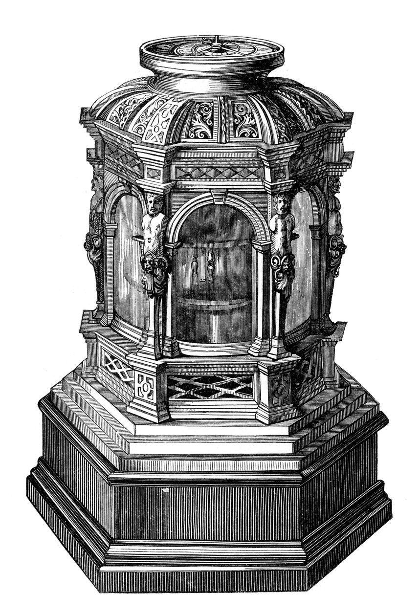 Bærbar klokke, 1300-1500-tallet, 1870 av Unbekannt