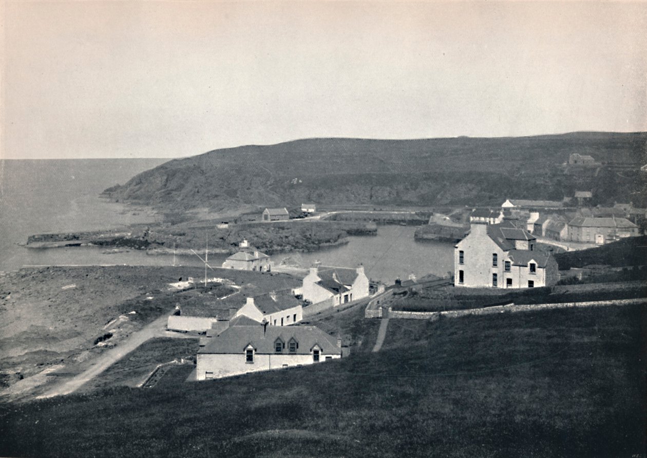 Portpatrick - Havnen, 1895 av Unbekannt