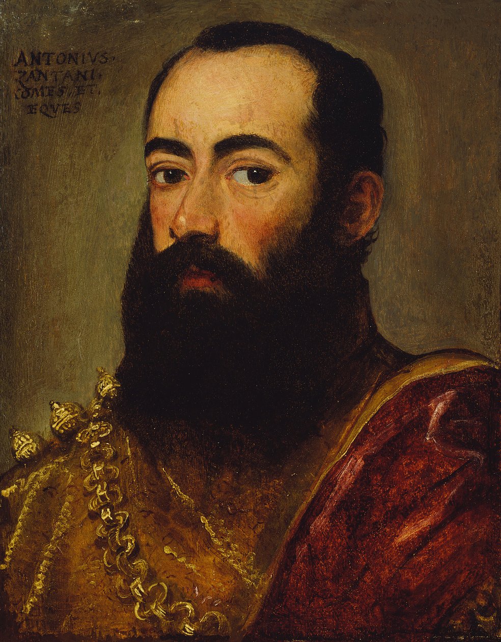 Portrett antas å være av Antonio Zantani, 155060. av Unbekannt