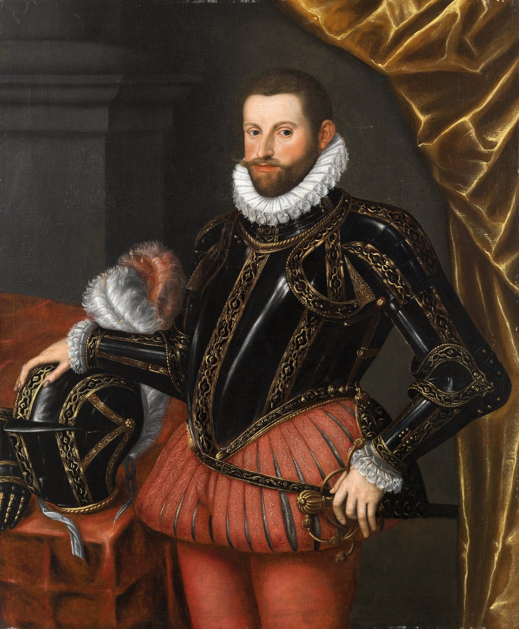 Portrett av erkehertug Ernest av Østerrike 1553-1595, andre halvdel av 1500-tallet. av Unbekannt