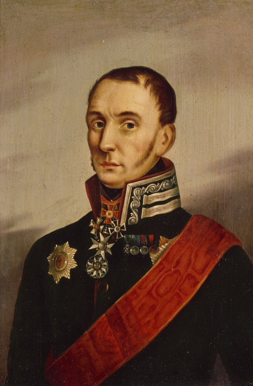 Portrett av Baronet Sir James Wylie 1768-1854, første kvartal av 1800-tallet av Unbekannt